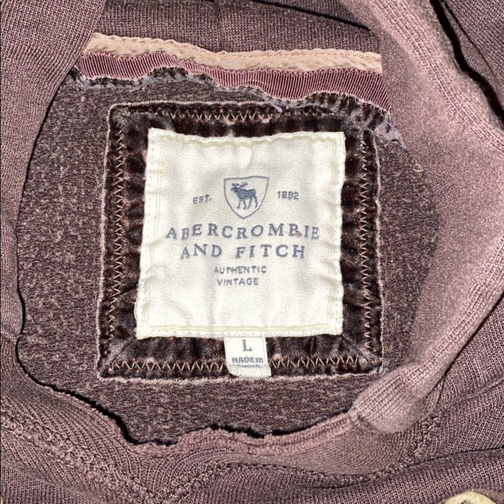 Brown Abercrombie & Fitch hoodie - Picture 3 of 5